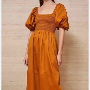 La Ligne burnt orange dress size L